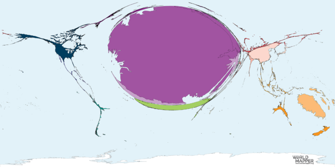 Migration to French Polynesia 1990-2017